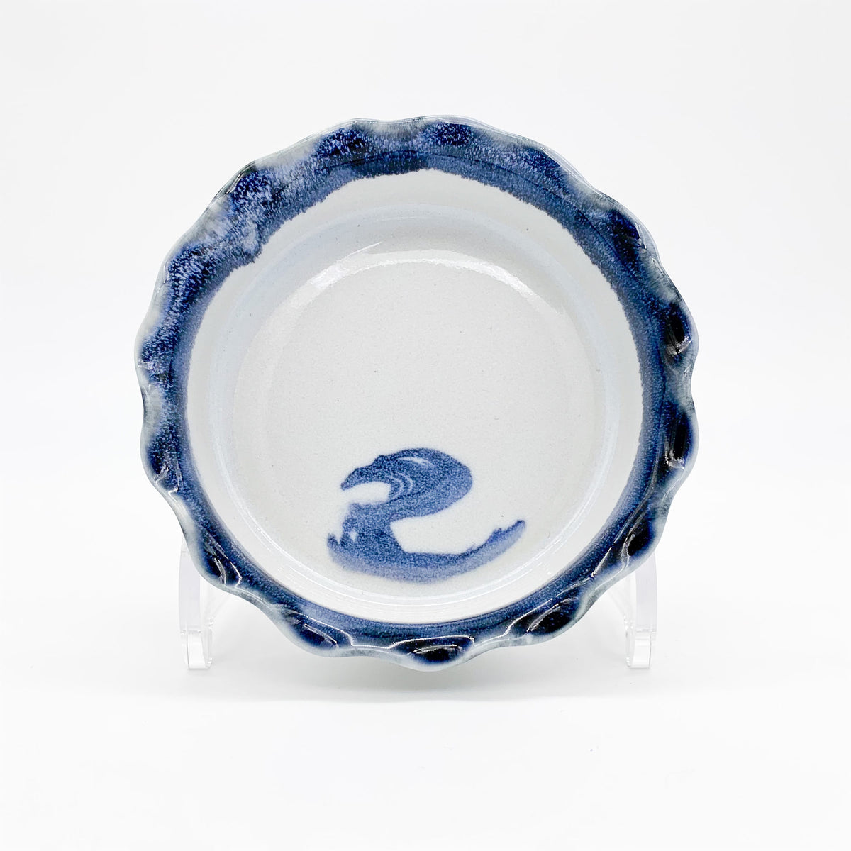 Ruffle Wine Coaster by Edgecomb Potters