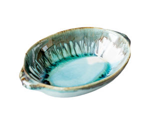 Small Handled Server Pottery by Edgecomb Potters