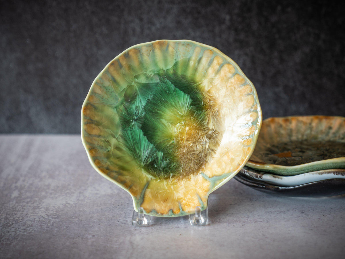 Shell Plate by Edgecomb Potters