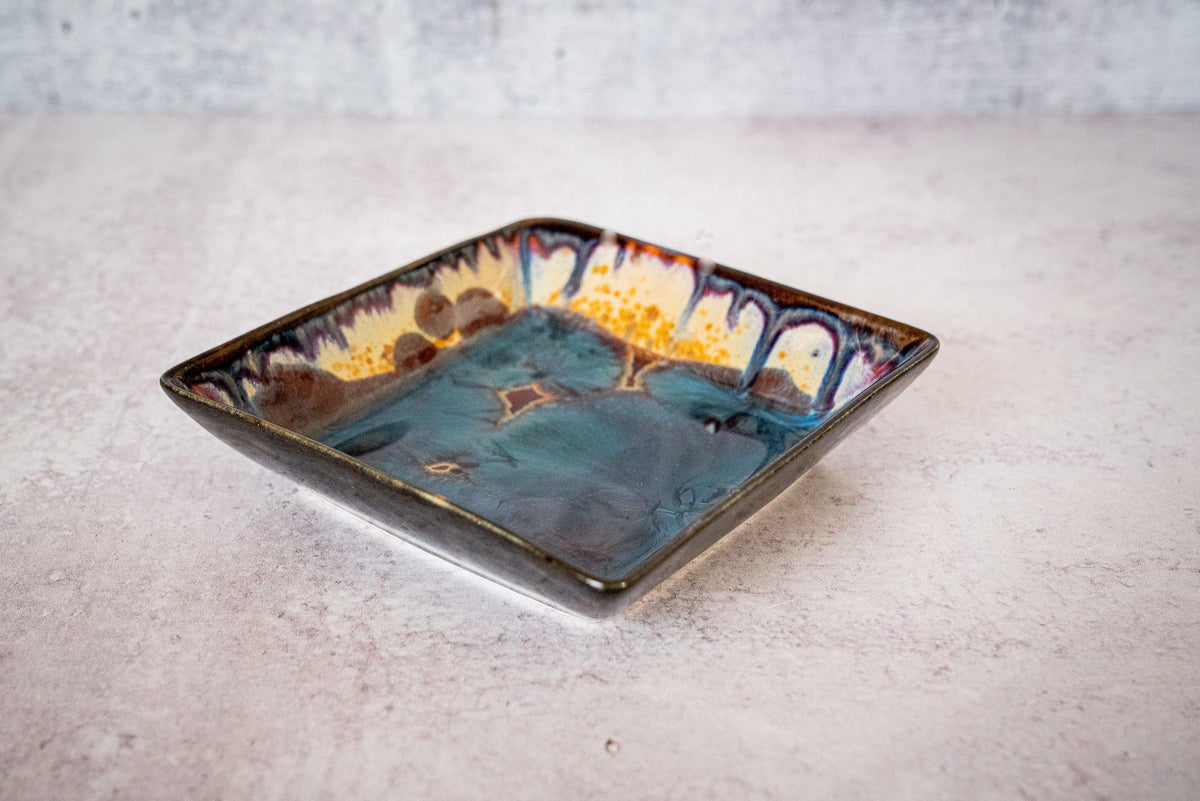 Little Square Dish by Edgecomb Potters