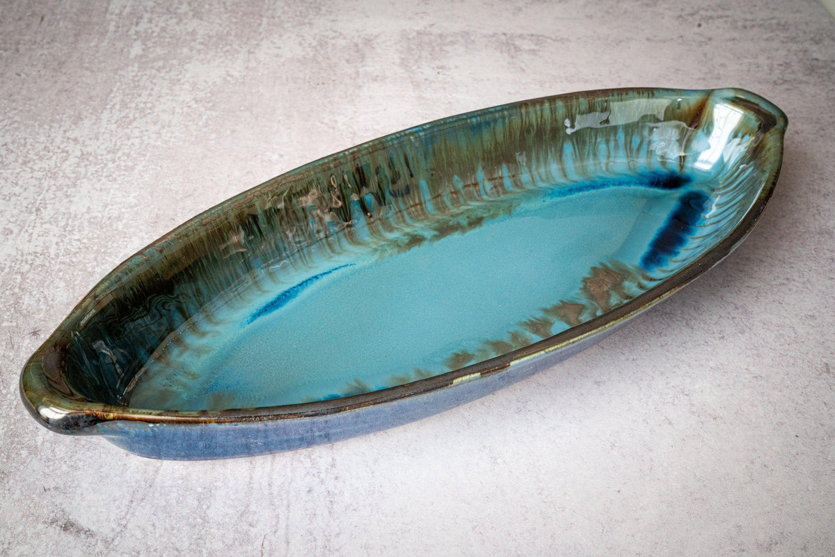 The Dory Baker Server by Edgecomb Potters