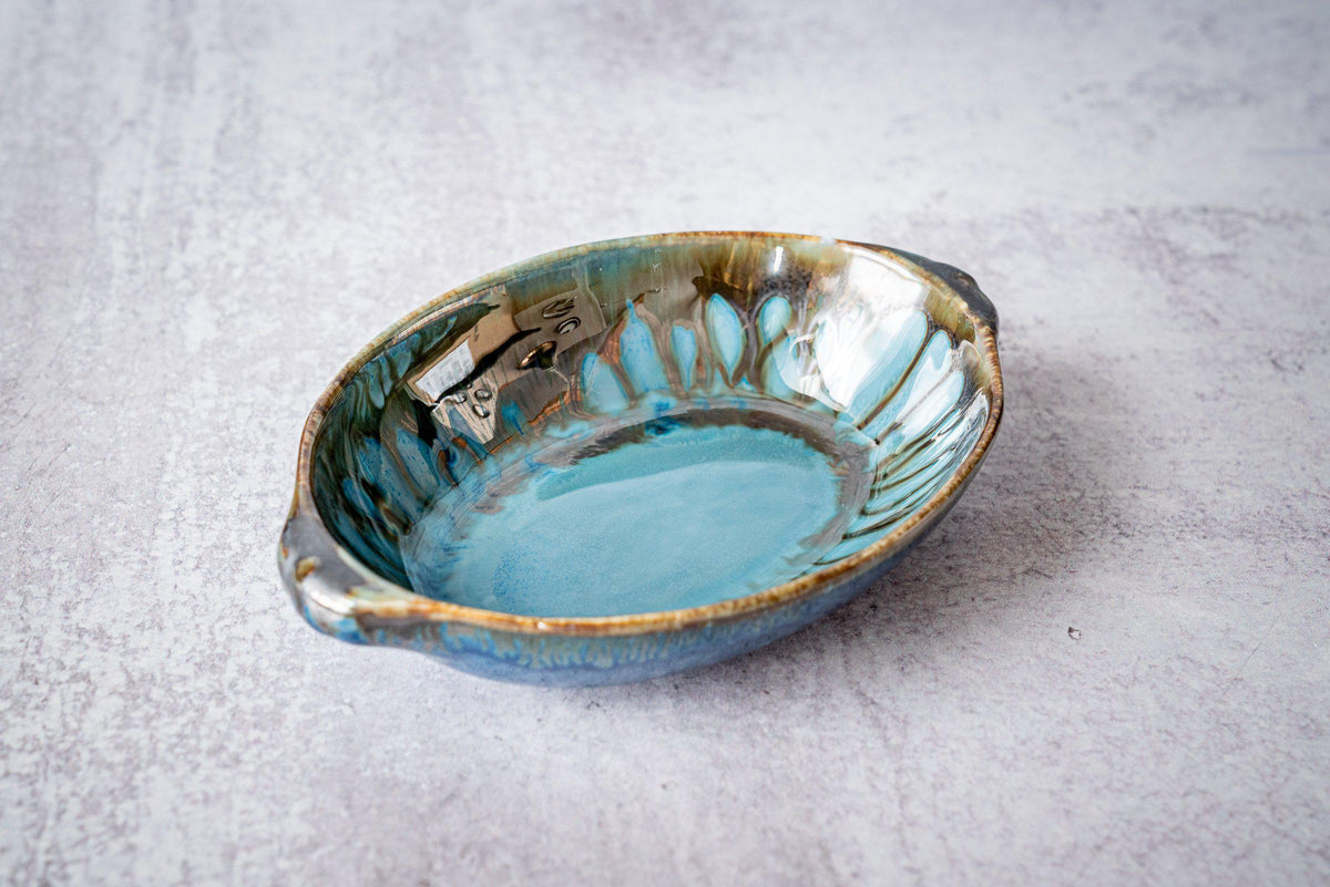 Small Handled Server by Edgecomb Potters