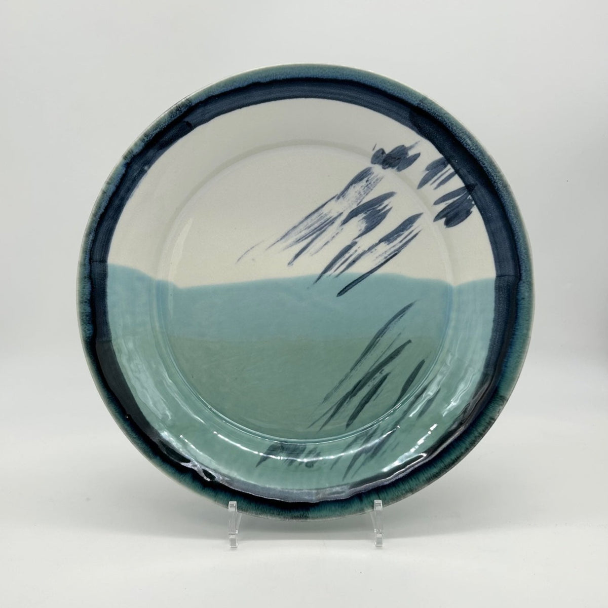 Round Platter Pottery by Edgecomb Potters