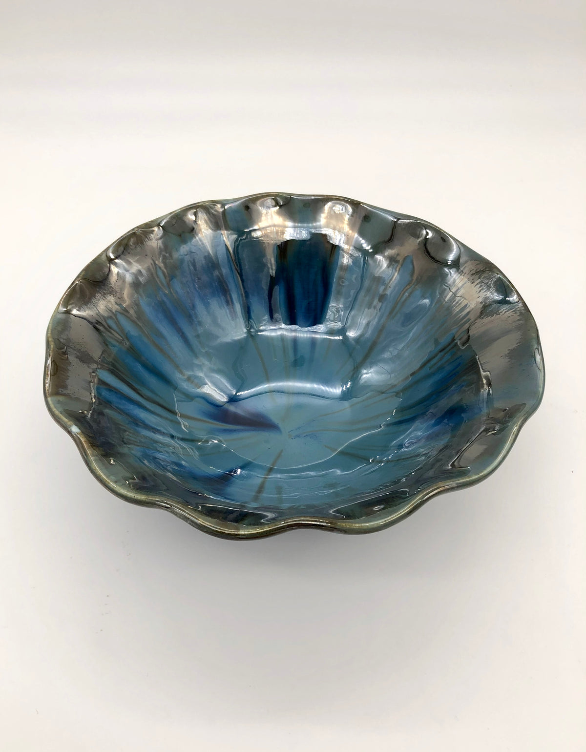 Wave Bowl Pottery by Edgecomb Potters