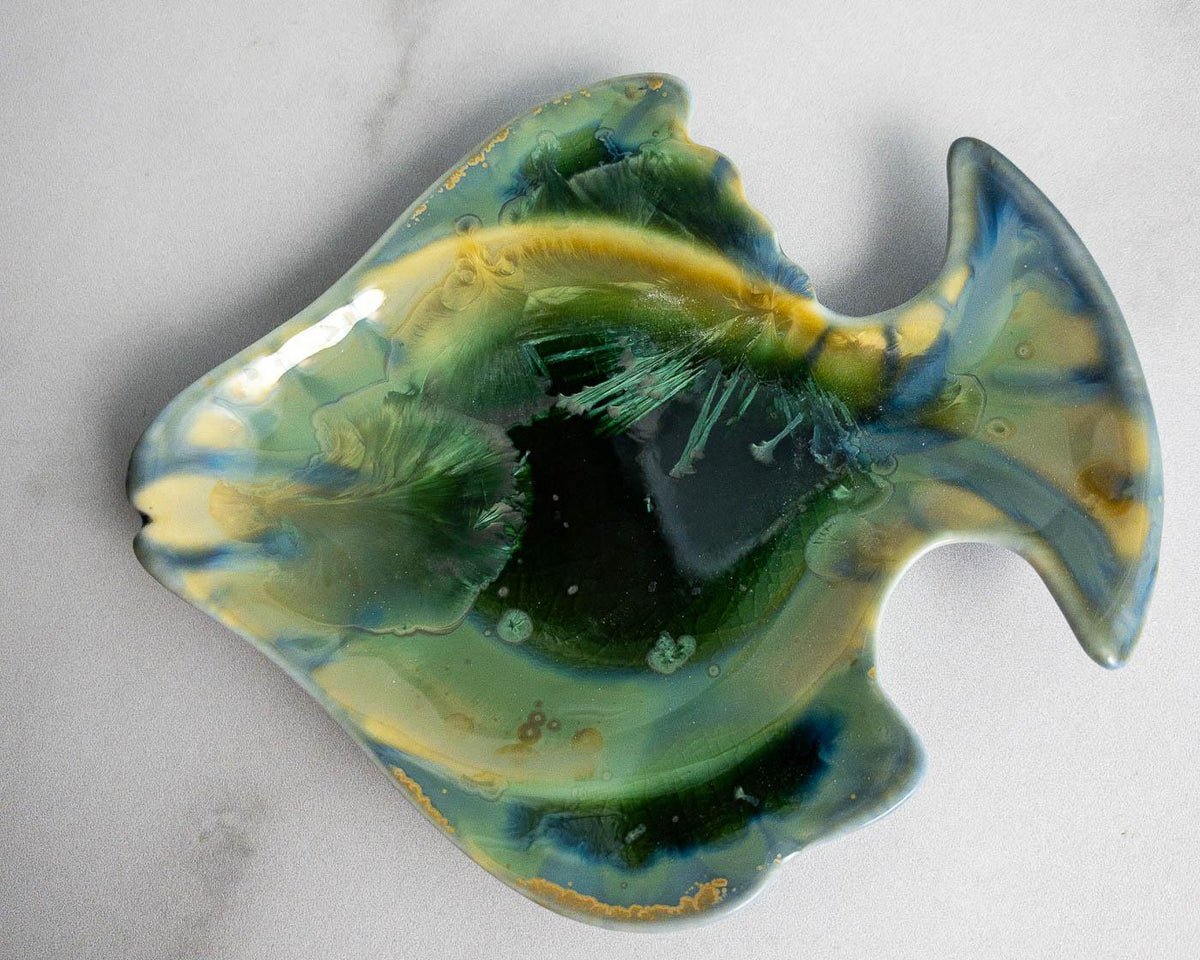 Little Fish Spoon Rest by Edgecomb Potters