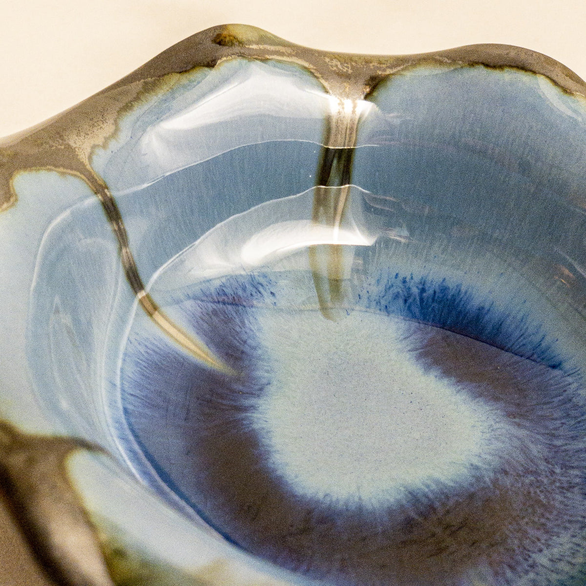 Mini Ruffle Bowl Pottery by Edgecomb Potters
