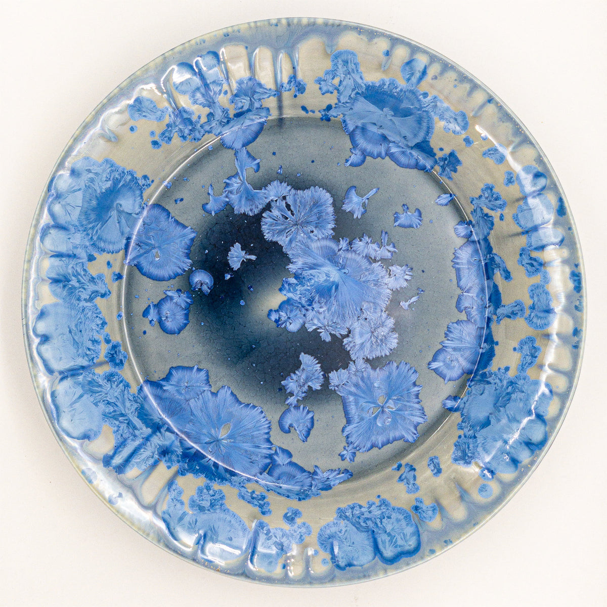 Round Platter Pottery by Edgecomb Potters