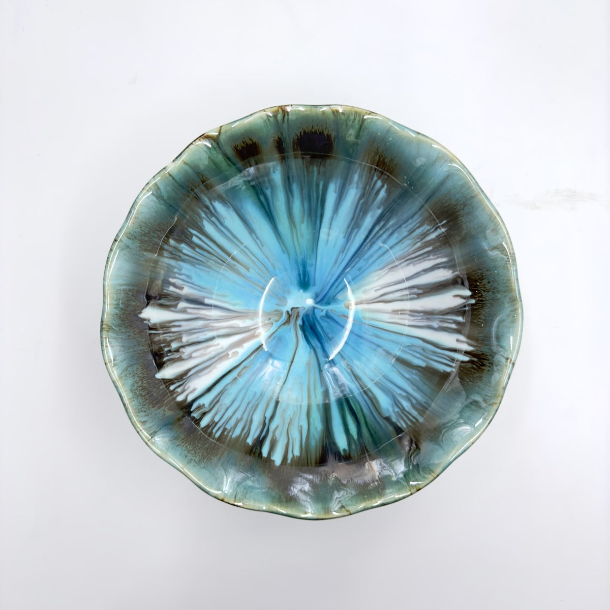 Wave Bowl Pottery by Edgecomb Potters