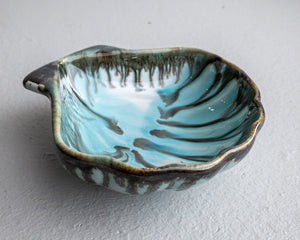 Puff Shell Dish Pottery by Edgecomb Potters