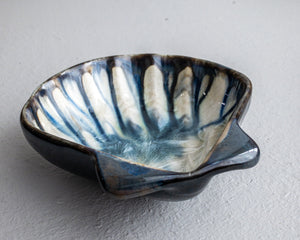 Puff Shell Dish Pottery by Edgecomb Potters
