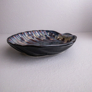 Shell Platter Pottery by Edgecomb Potters