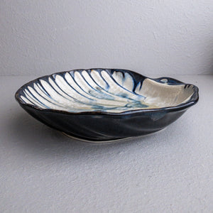 Shell Platter Pottery by Edgecomb Potters