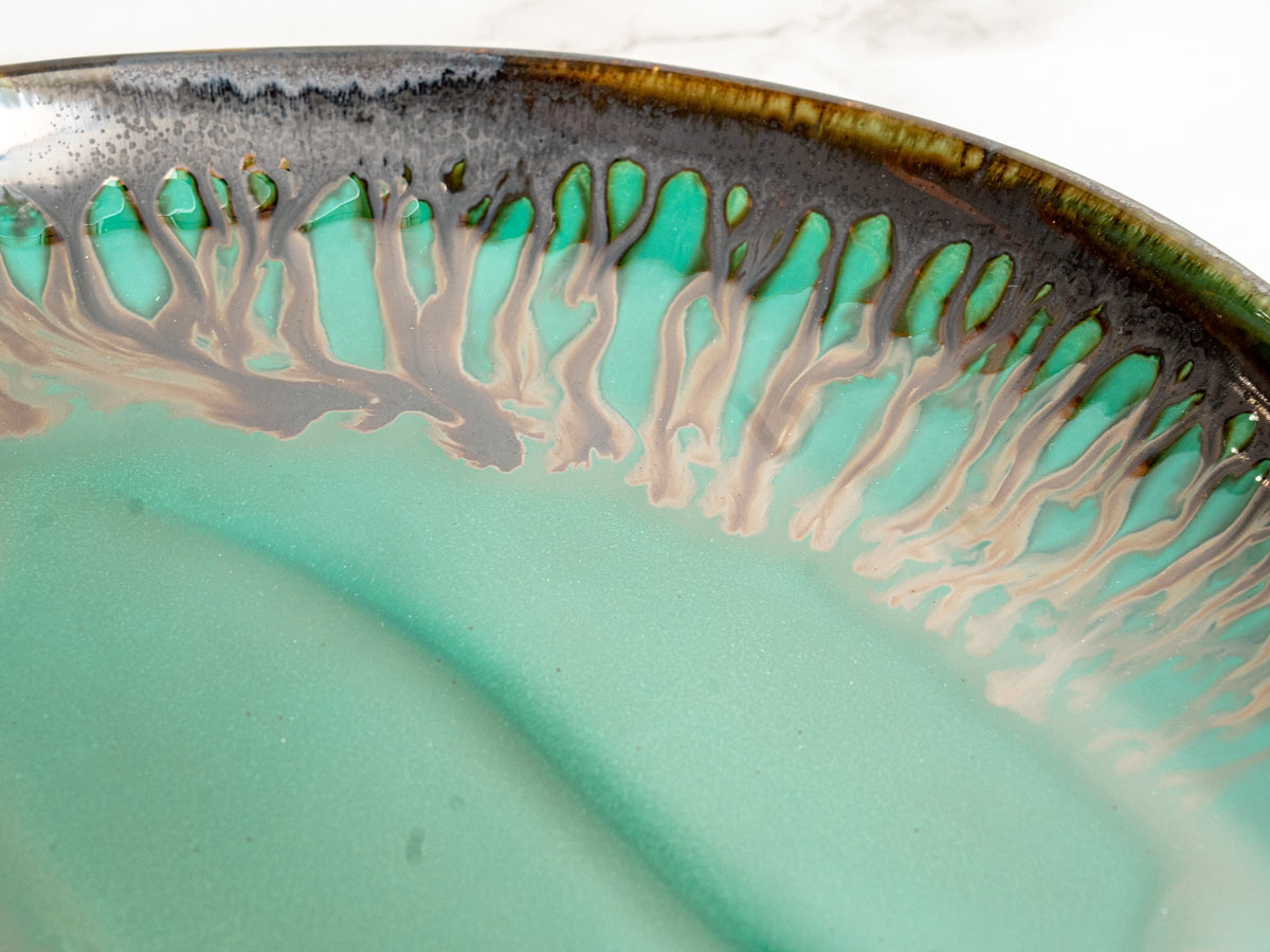 Symphony Platter Pottery by Edgecomb Potters