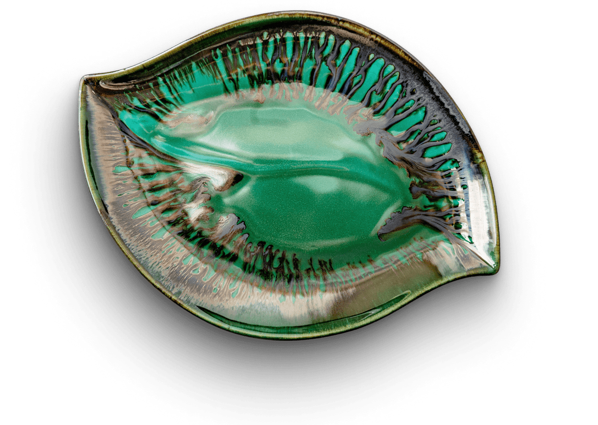 Symphony Platter Pottery by Edgecomb Potters